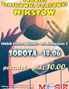Turniej Siatkówki Plażowej Mikstów
