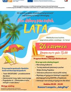 Turniej Siatkówki Plażowej o Puchar Wójta Gminy Popielów