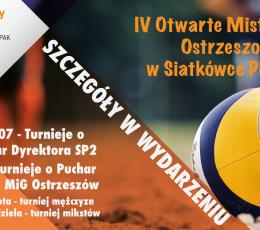 IV Otwarte Mistrzostwa Ostrzeszowa -...