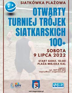 Otwarty Turniej Trójek Siatkarskich +100