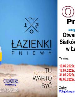 I Otwarty Turniej Siatkówki Plażowej