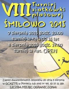 VIII Turniej Siatkówki Plażowej Śmiłowo 2015