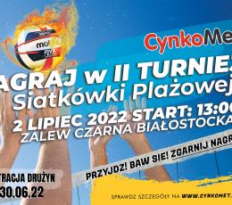 II Turniej Siatkówki Plażowej