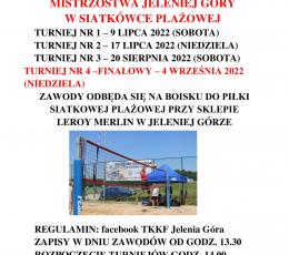 Mistrzostwa Jeleniej Góry w Siatkówce...