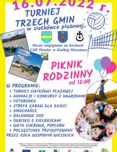 Turniej Siatkówki Plażowej Trzech Gmin