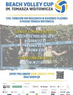 Beach Volley Cup im. Tomasza Wójtowicza - I Turniej