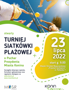 Turniej Siatkówki Plażowej o Puchar Prezydenta Miasta Konina