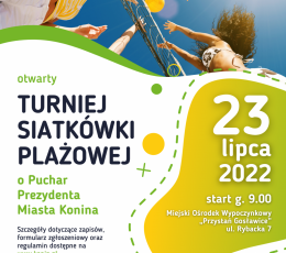 Turniej Siatkówki Plażowej o Puchar...