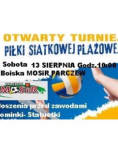 Otwarte Mistrzostwa Parczewa w Siatkówce Plażowej