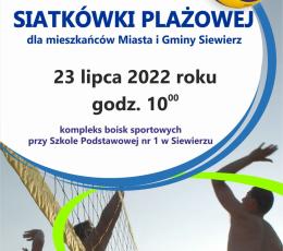 Turniej Siatkówki Plażowej