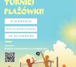 Wakacyjny Turniej Siatkówki Plażowej