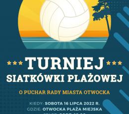 Turniej Siatkówki Plażowej o Puchar...