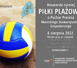 Turniej siatkówki plażowej o Puchar...