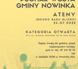 II Turniej Siatkówki Plażowej o...