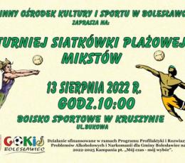 Turniej Siatkówki Plażowej Mikstów