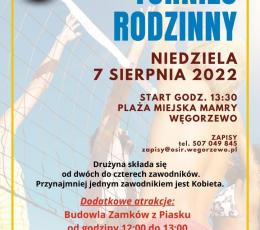 Rodzinny Turniej Siatkówki Plażowej