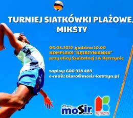 Turniej Siatkówki Plażowej Mikstów