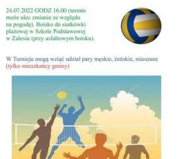 Gminny Turniej Siatkówki Plażowej