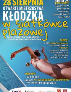 Otwarte Mistrzostwa Kłodzka w Siatkówce Plażowej